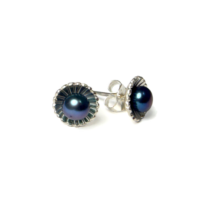 Small Pearl Stud Earrings