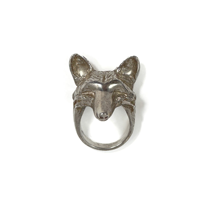 Sterling Silver Fox Ring