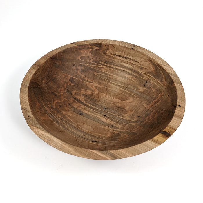 14" Round Red Maple Bowl
