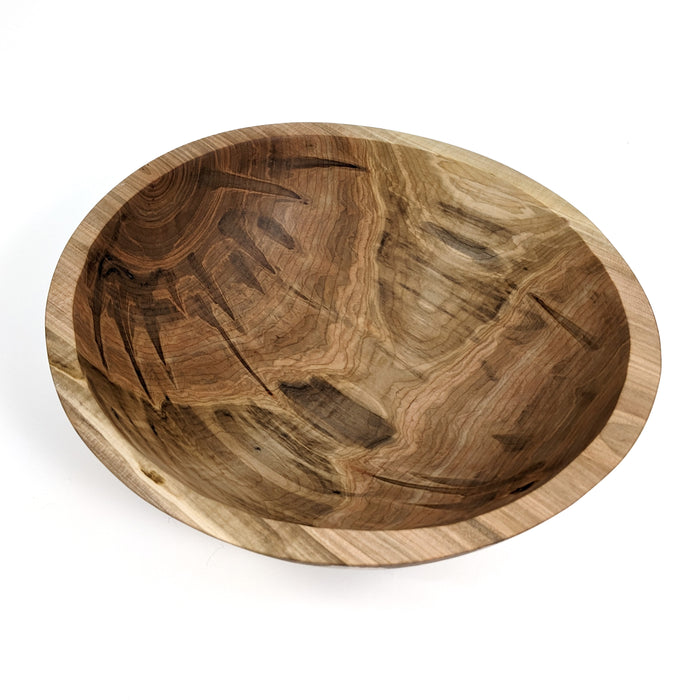 14" Round Red Maple Bowl