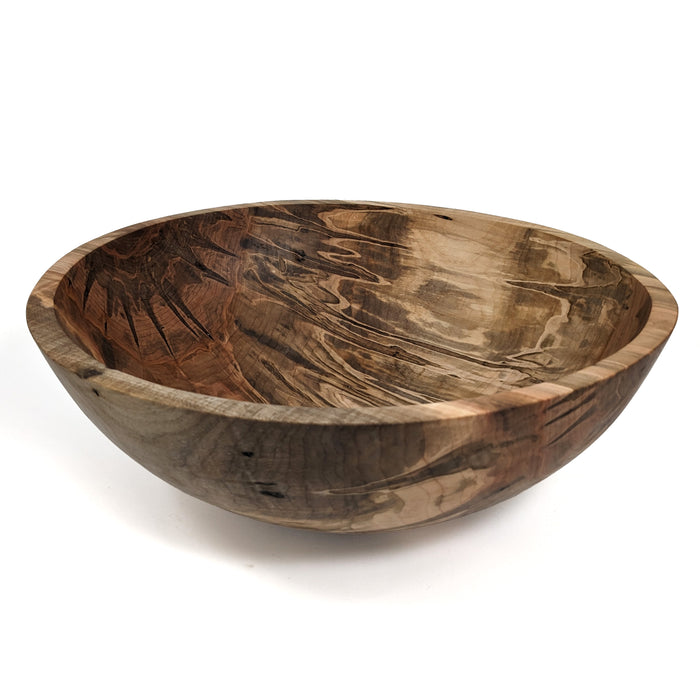 17" Round Red Maple Bowl