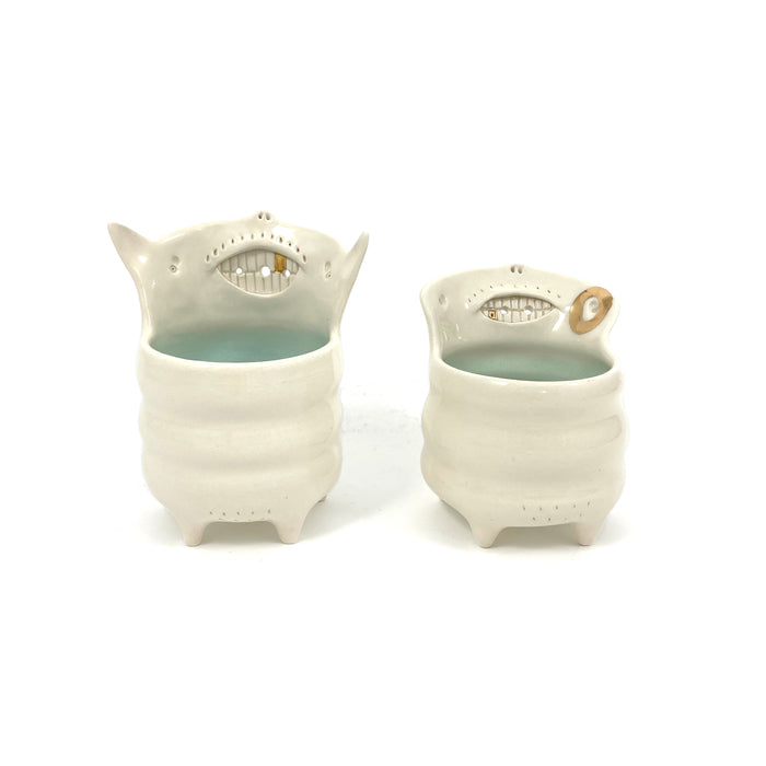 Porcelain Creature Herb Strippers
