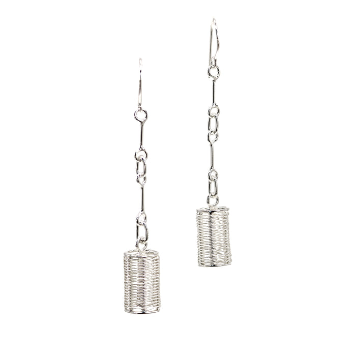 Swinging Column Earrings