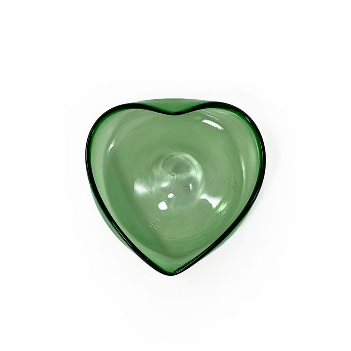 Heart Shaped Glass Dish