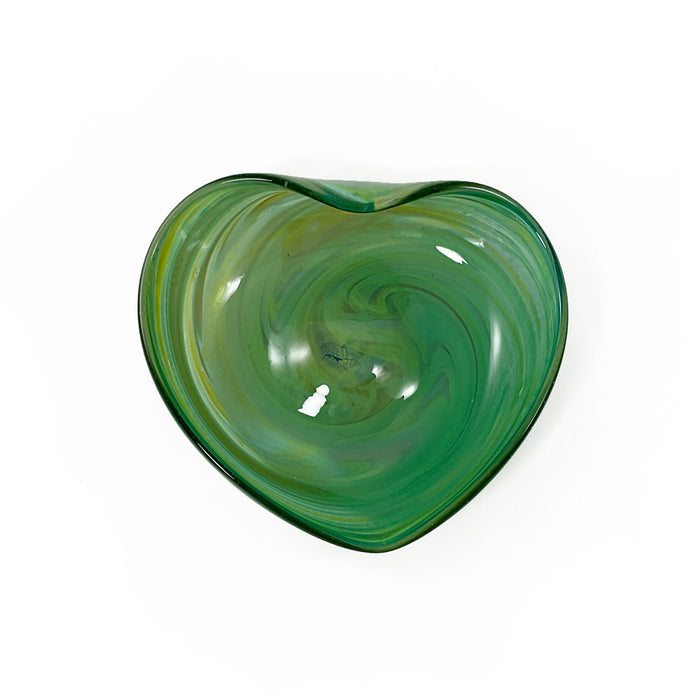 Heart Shaped Glass Dish