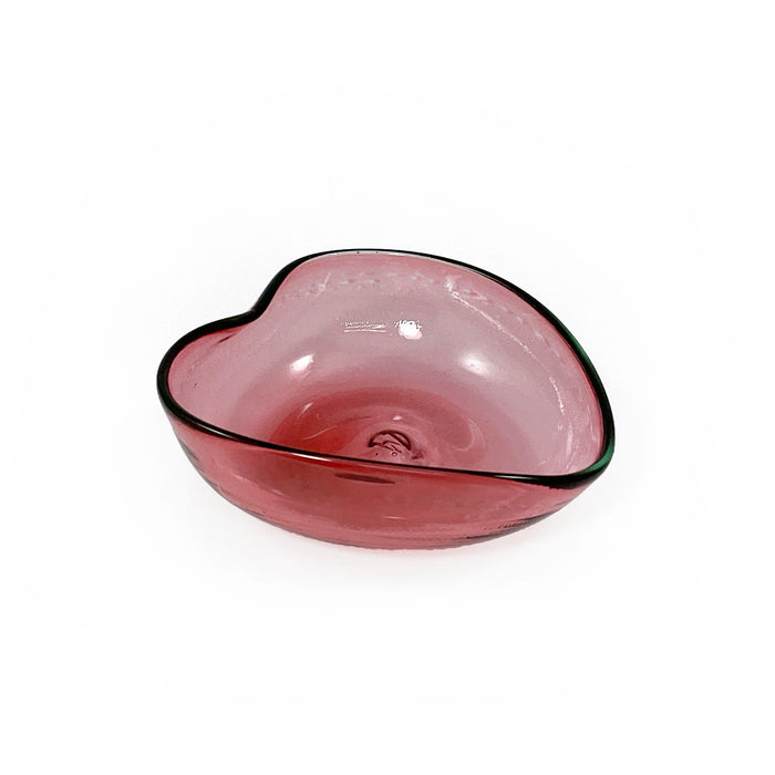 Heart Shaped Glass Dish