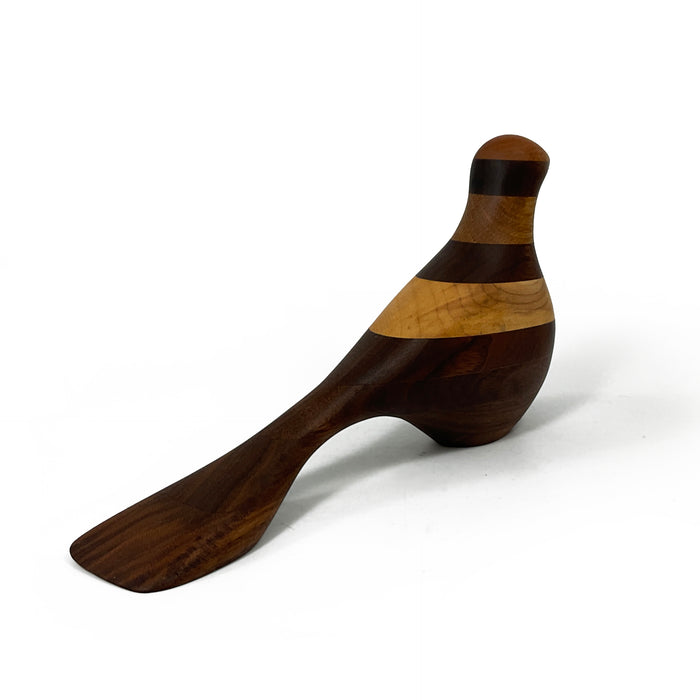 Medium Wooden Bird - Mixed Woods