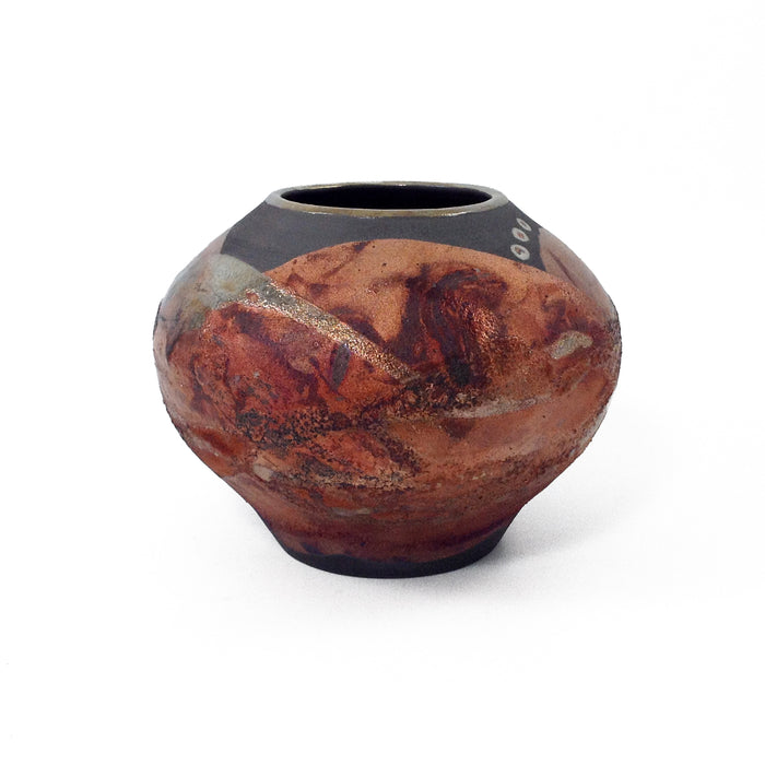 Luster Raku Vessel