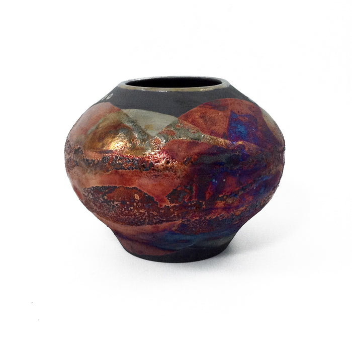 Luster Raku Vessel