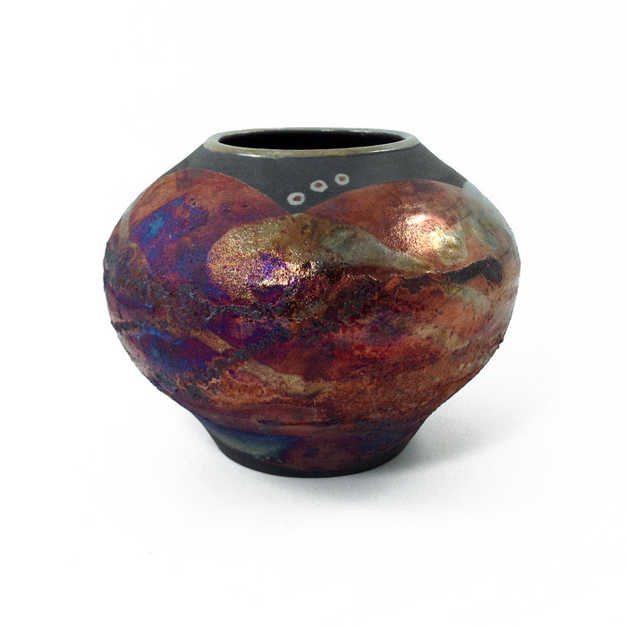 Luster Raku Vessel