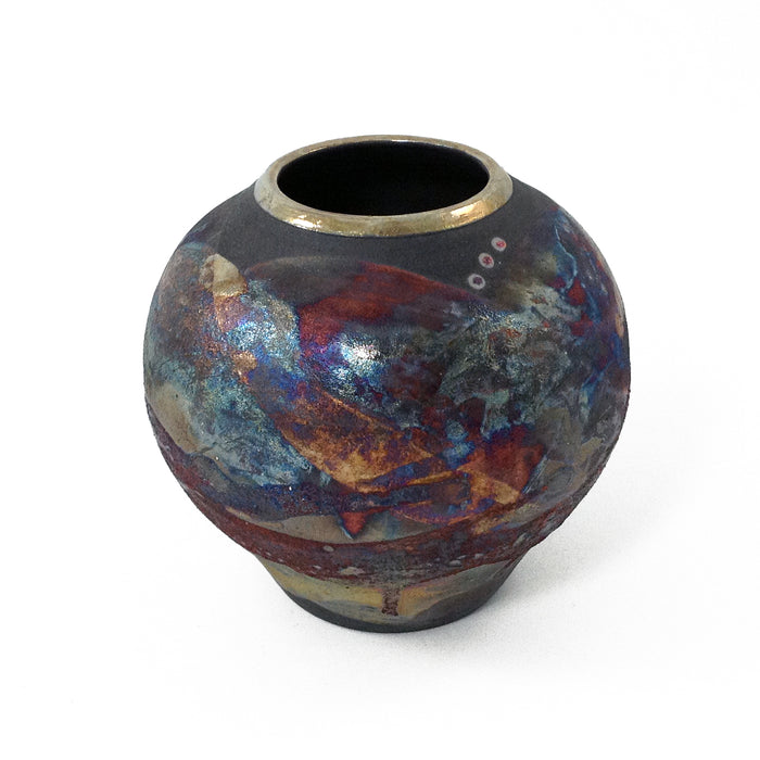 Luster Raku Vessel