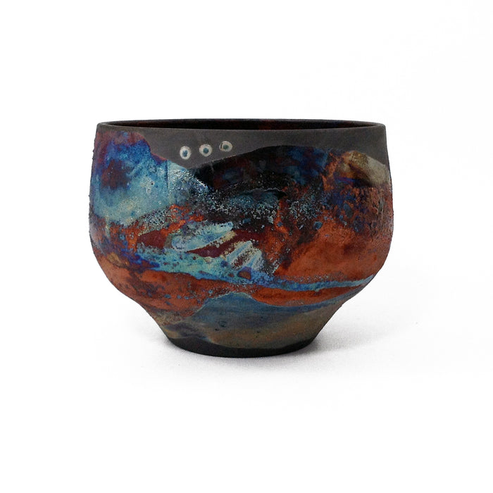 Luster Raku Bowl