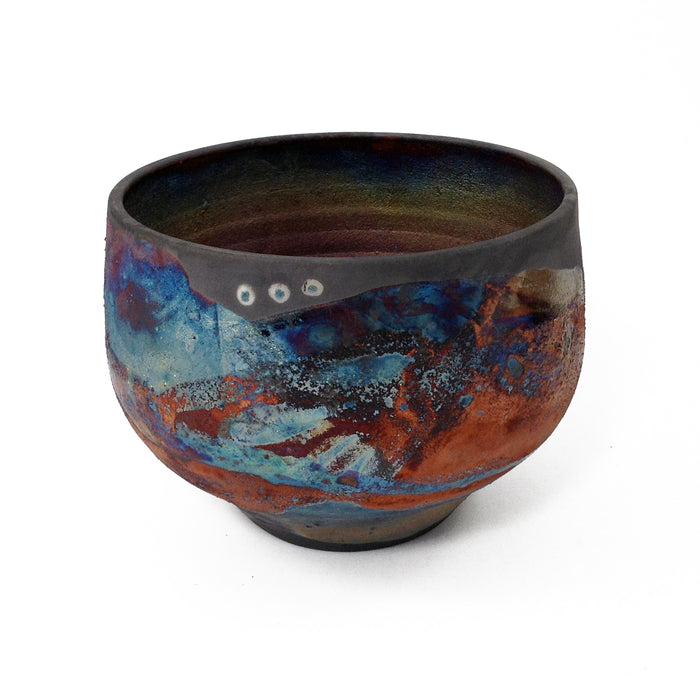 Luster Raku Bowl