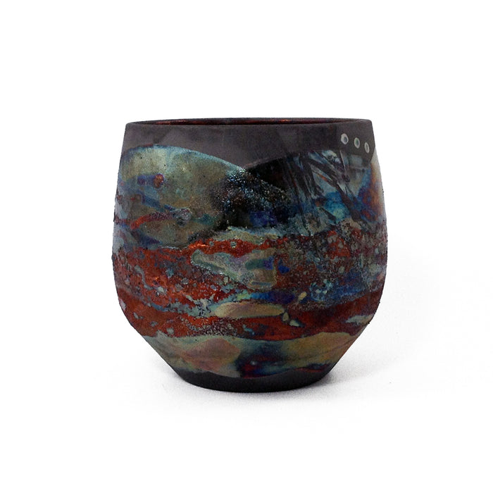 Luster Raku Bowl