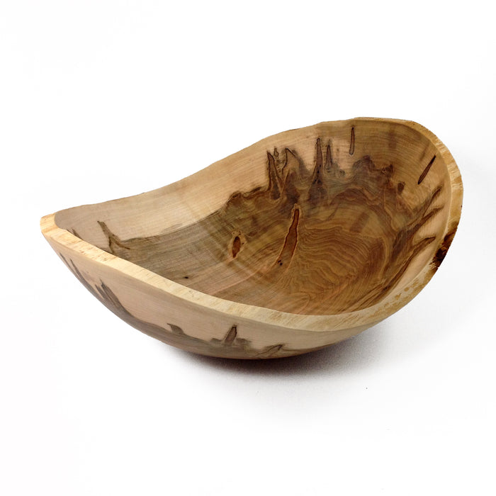 19" Red Maple Wane Edge Bowl