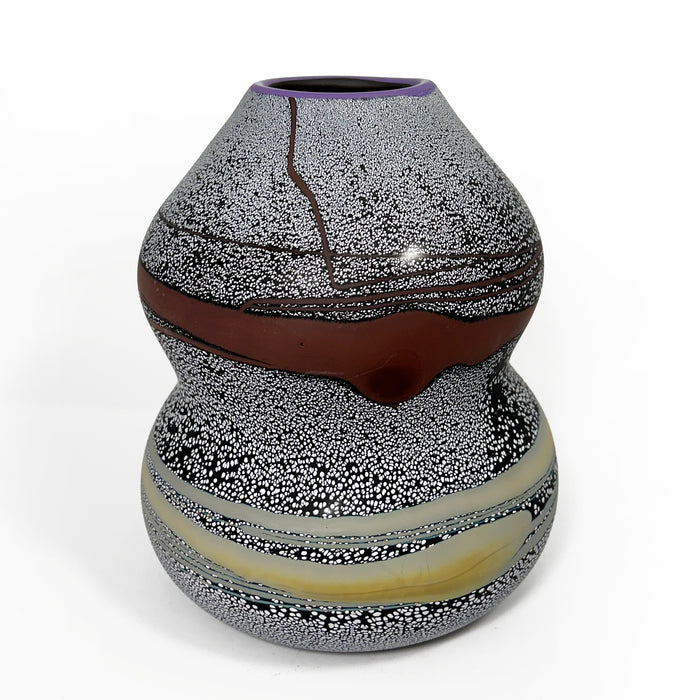 "Woven" Glass Vase #4