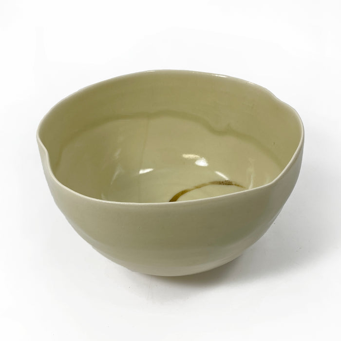 Tall Sided Cream Bowl