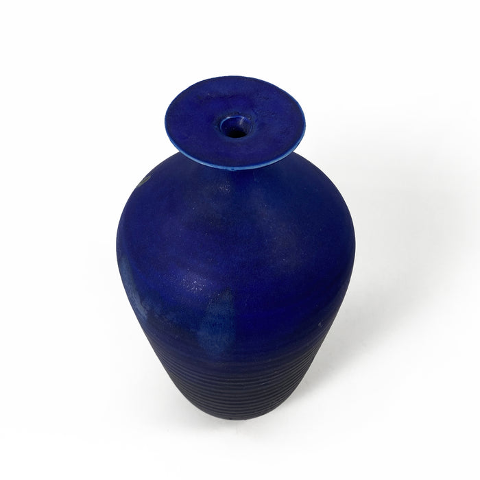 Tall Cobalt Vase