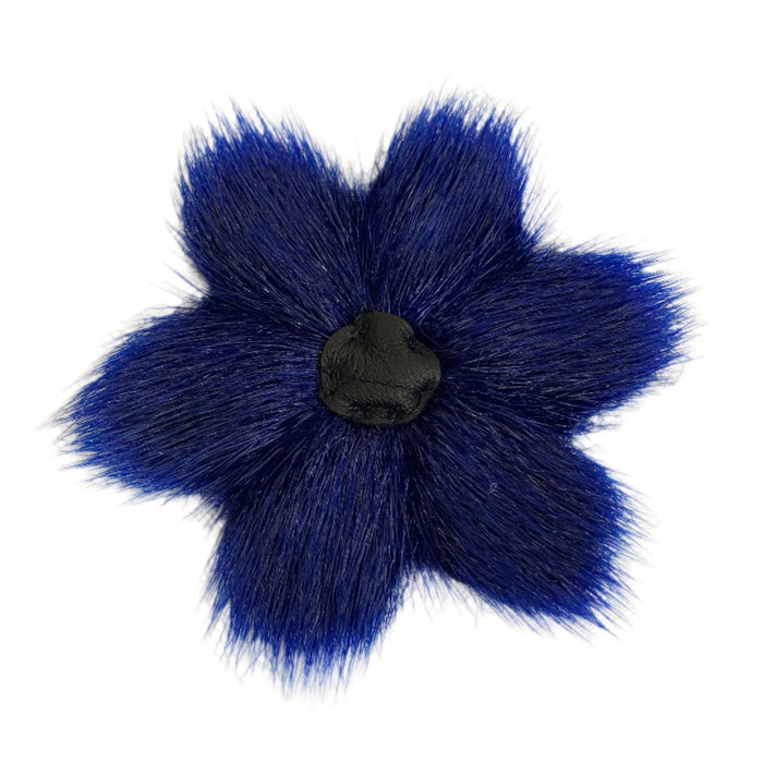 Sealskin Flower Pin