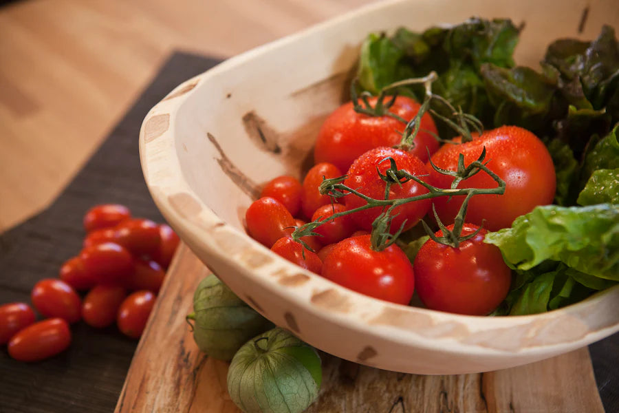 Wane Edge Maple Bowl