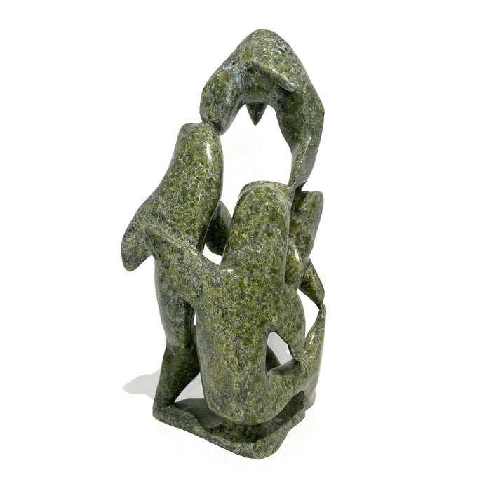 Whale Stone Carving