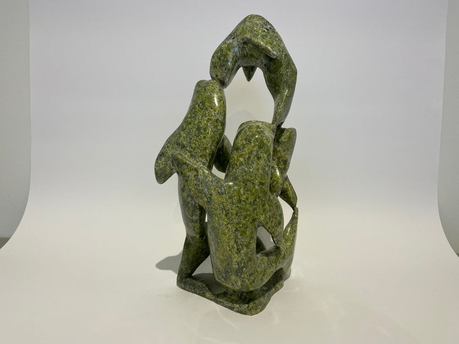 Whale Stone Carving