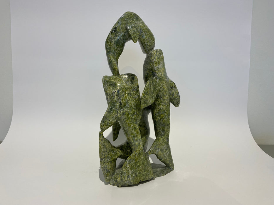 Whale Stone Carving
