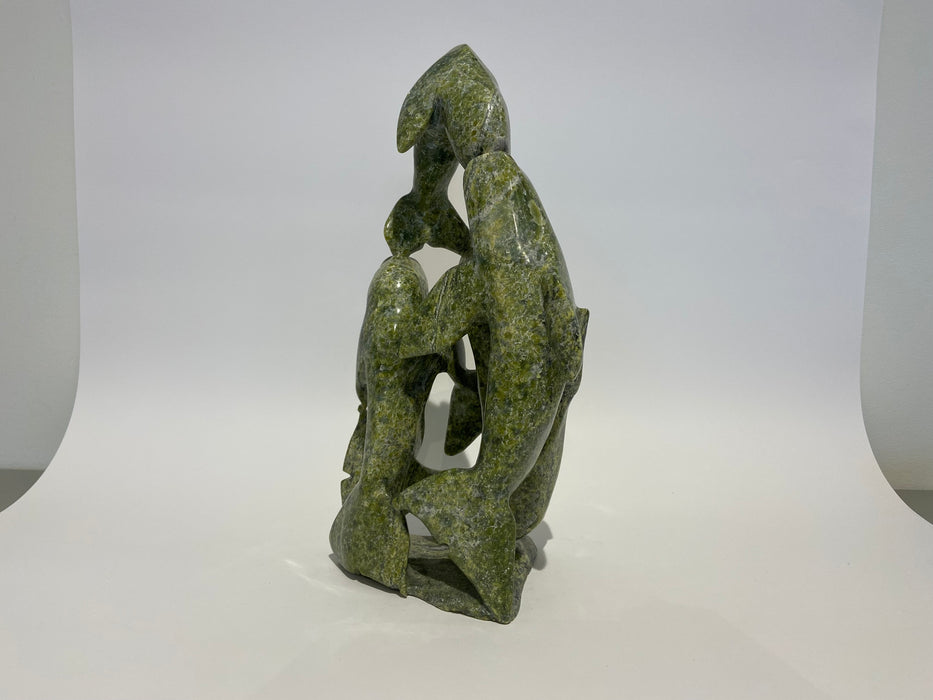 Whale Stone Carving