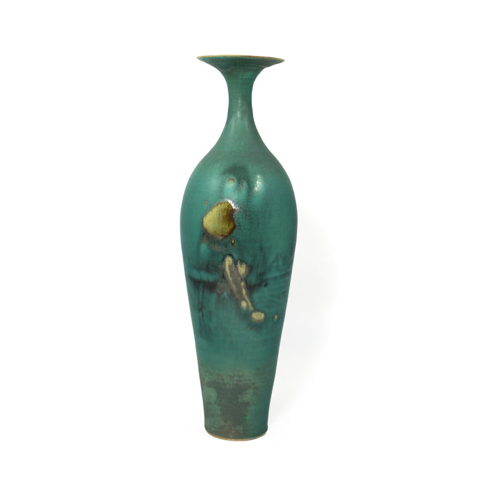 36. Turquoise Tall Vase