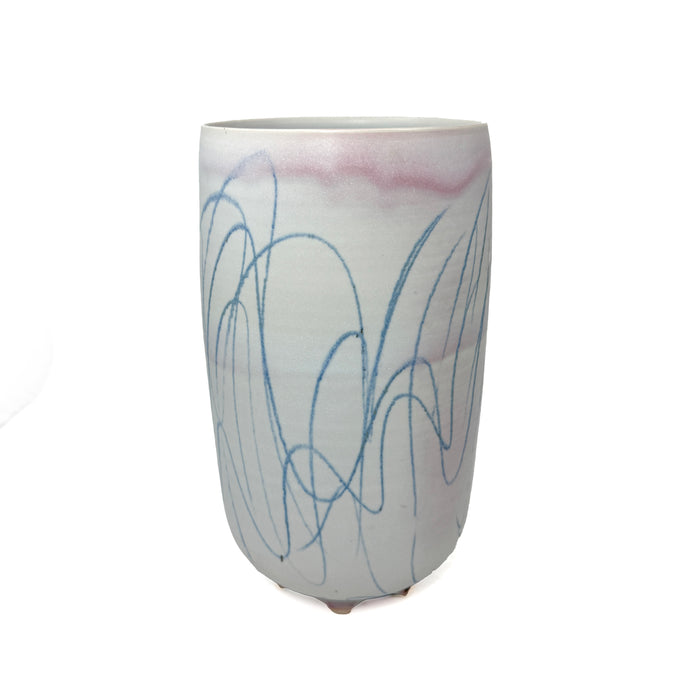 37. Scribble Tall Open Vase