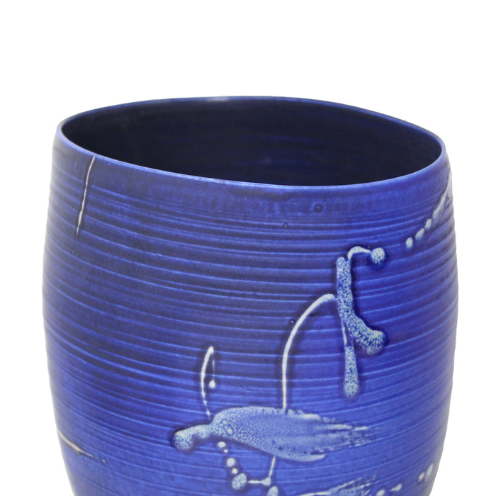 2. Cobalt Tall Bowl