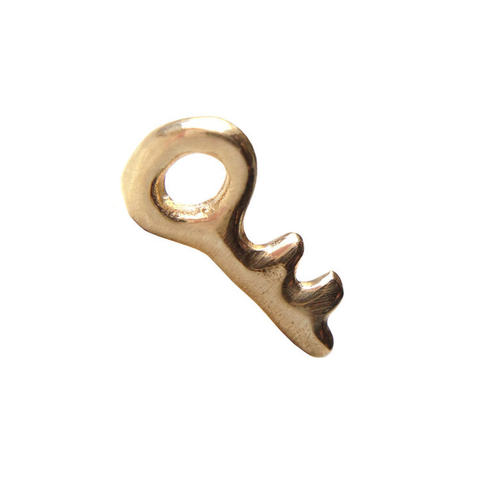 Ear single 14K KEY STUD