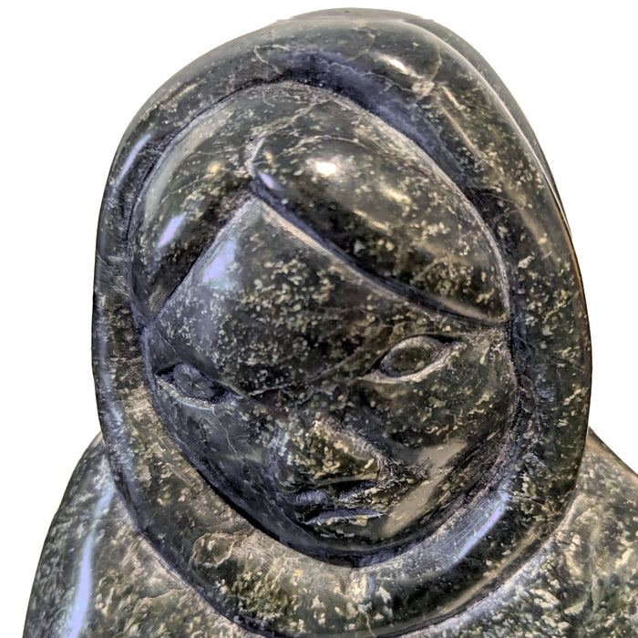 Hunter preparing a seal
