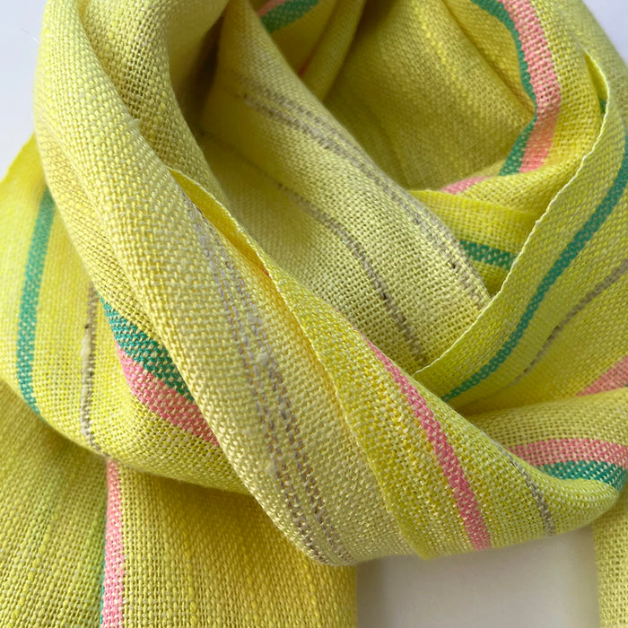 Highlighter Scarf - Hemstitch Finish