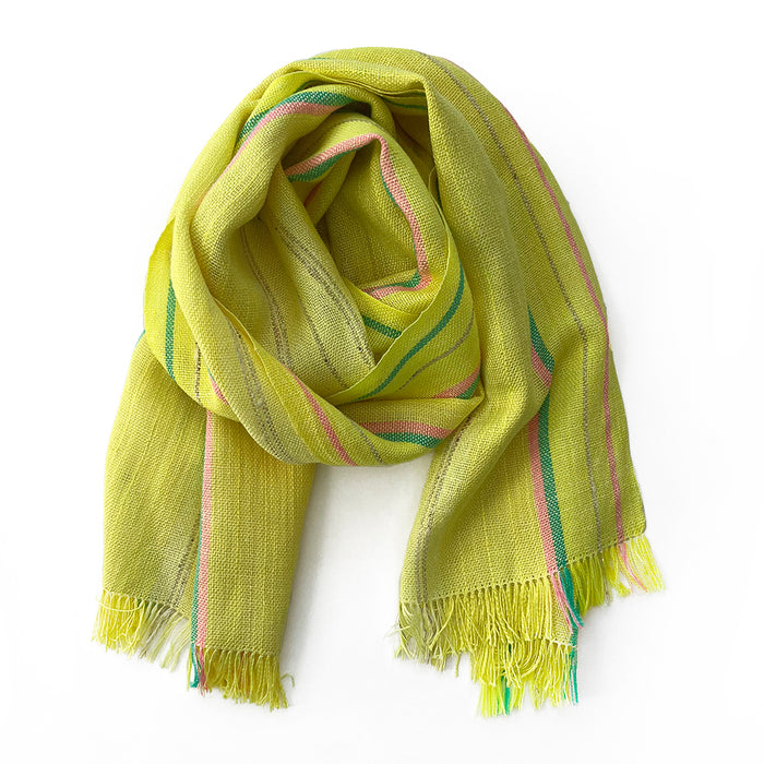 Highlighter Scarf - Hemstitch Finish