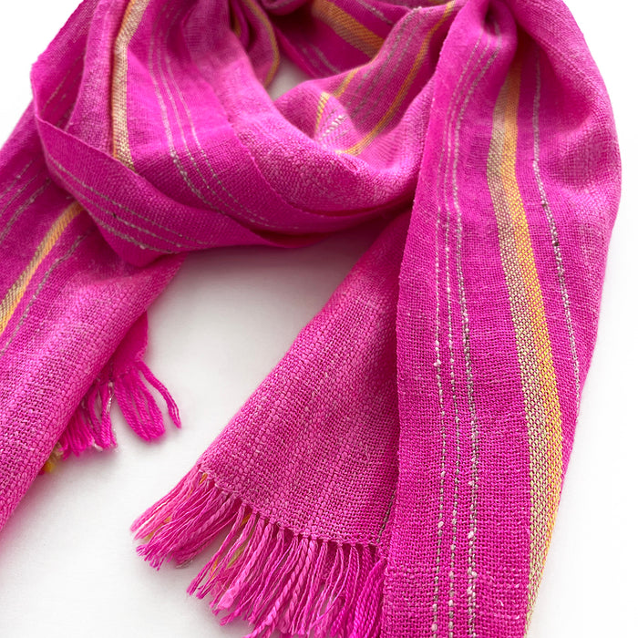 Highlighter Scarf - Hemstitch Finish