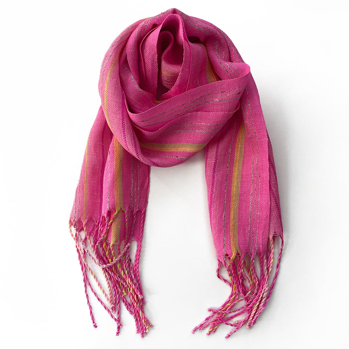 Highlighter Scarf - Tassel Finish