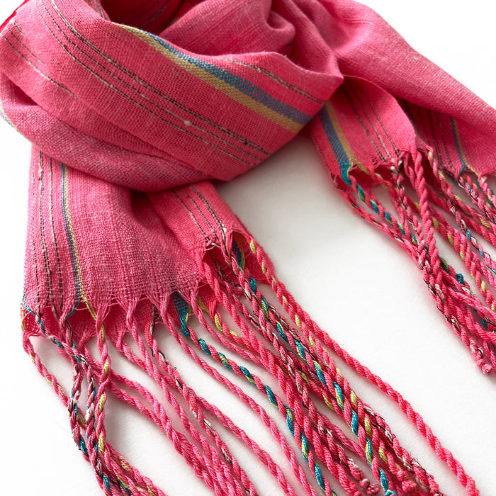 Highlighter Scarf - Tassel Finish