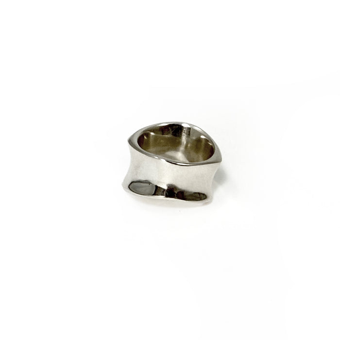 Narrow Fit Silver Ring