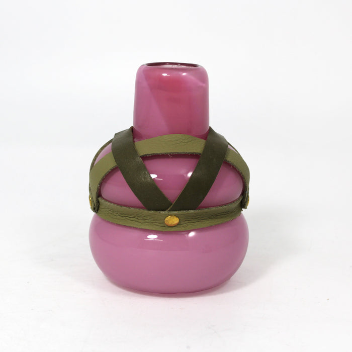 Medium Glass Belted Bottle