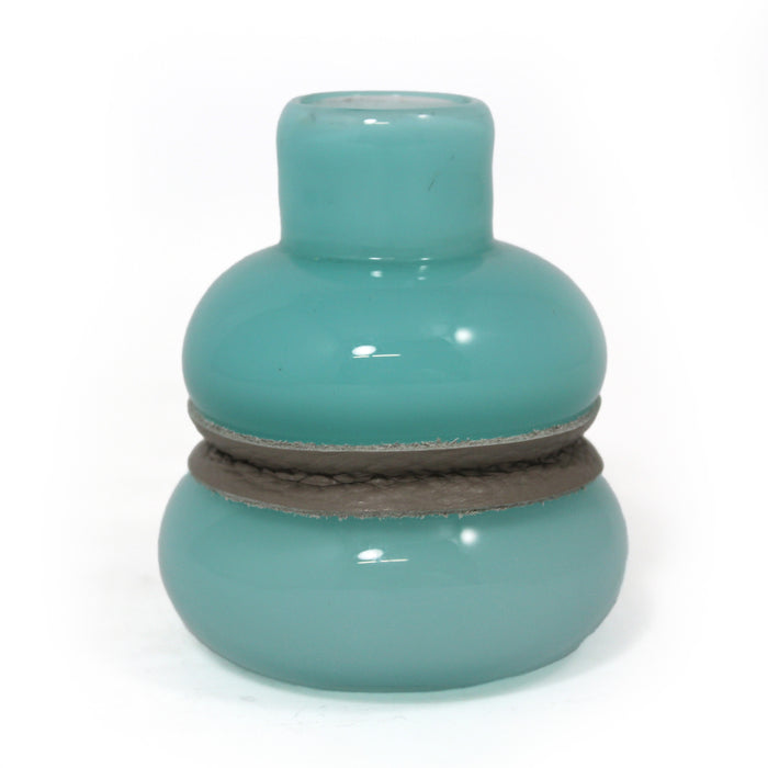 Small Glass Belted Bottle