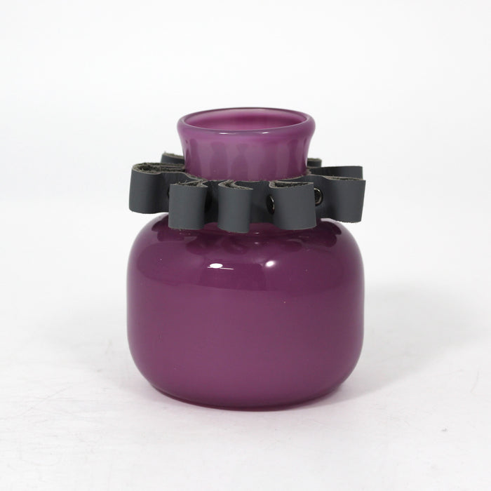 Small Glass Belted Bottle
