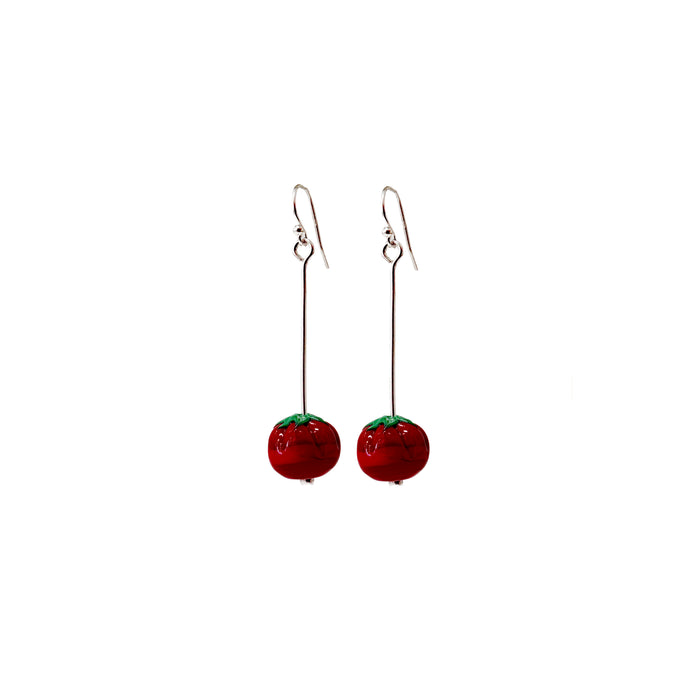 Tomato Earrings