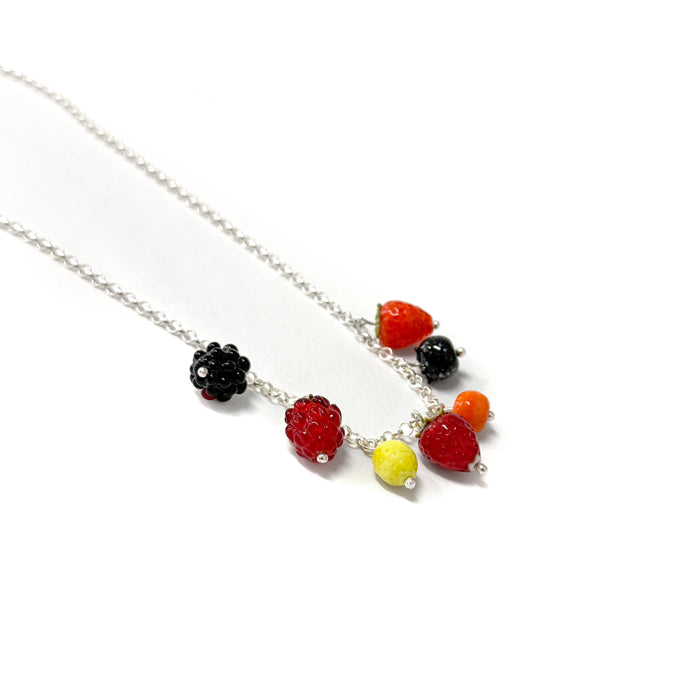 Hanging Fruit Chain Necklace