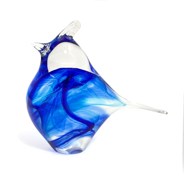 Glass Blue Jay