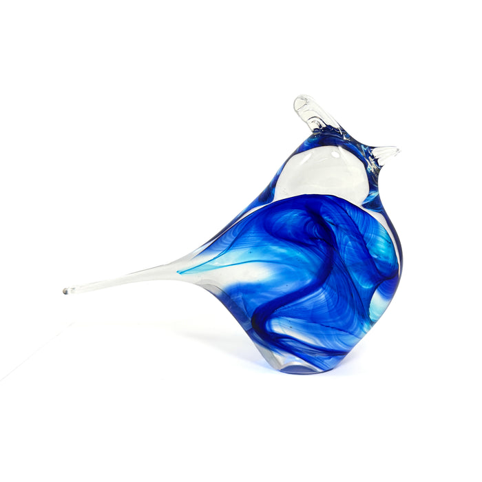 Glass Blue Jay