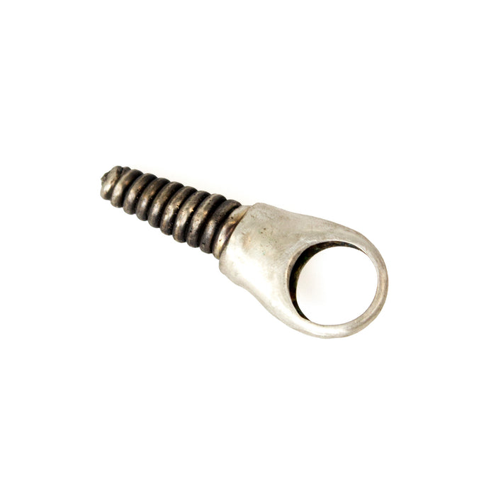Silver Spiral Ring (Size 5)