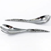 Handmade pewter salad servers by panabo sales