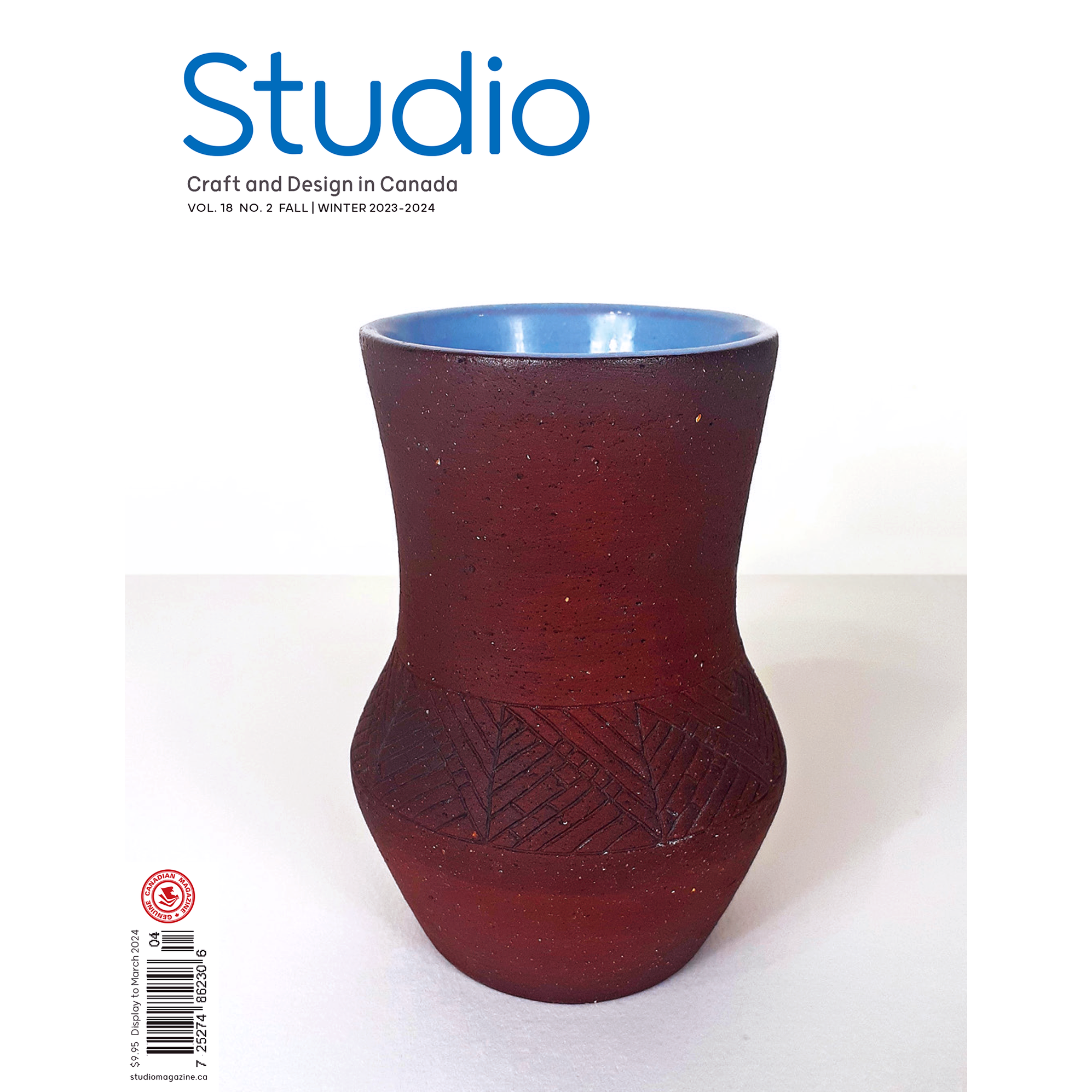 Studio Magazine Vol. 18 No. 2 — Craft Ontario