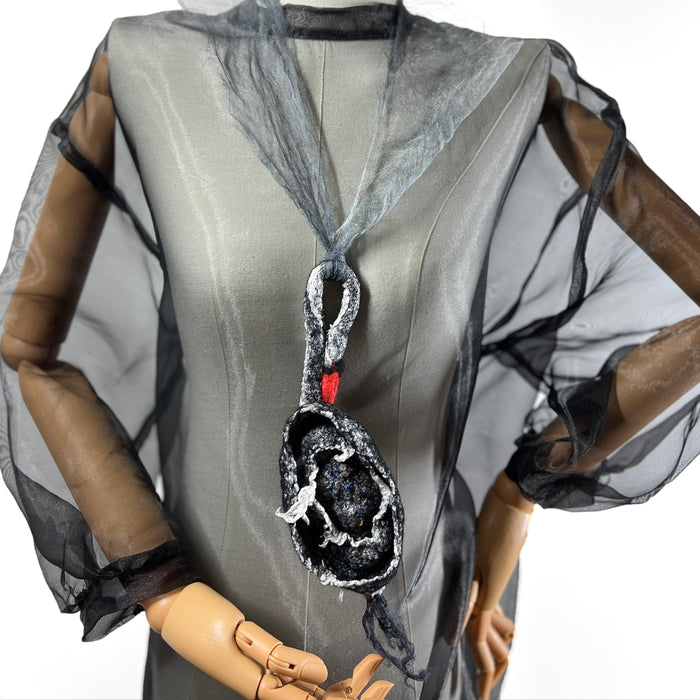 Black Swan Art Brooch